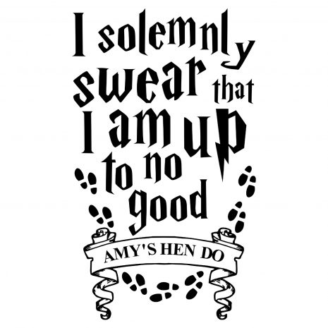 I solemnly swear that I am up to no good t-shirt | Hen T-Shirts ...