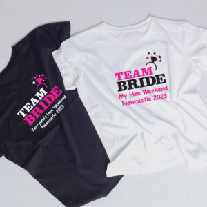 team bride ring tshirt