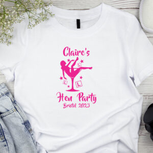 Woman Cocktail Glass T-Shirt bride